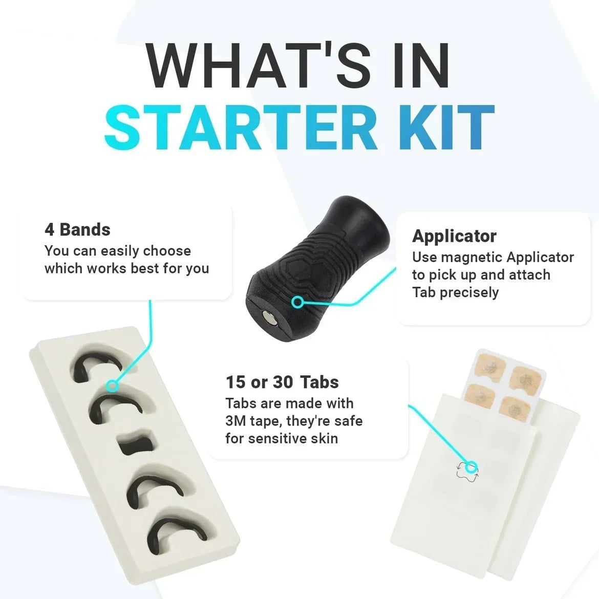 Magnetic Nasal Breathing Dilators Kits